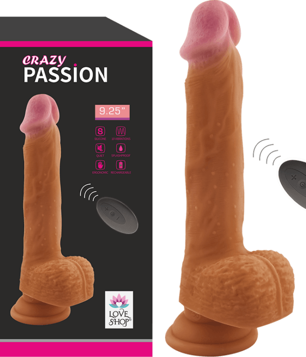 CRAYZ YUKARI AŞAĞI ROTASYONLU SİLİKON VİBRATOR