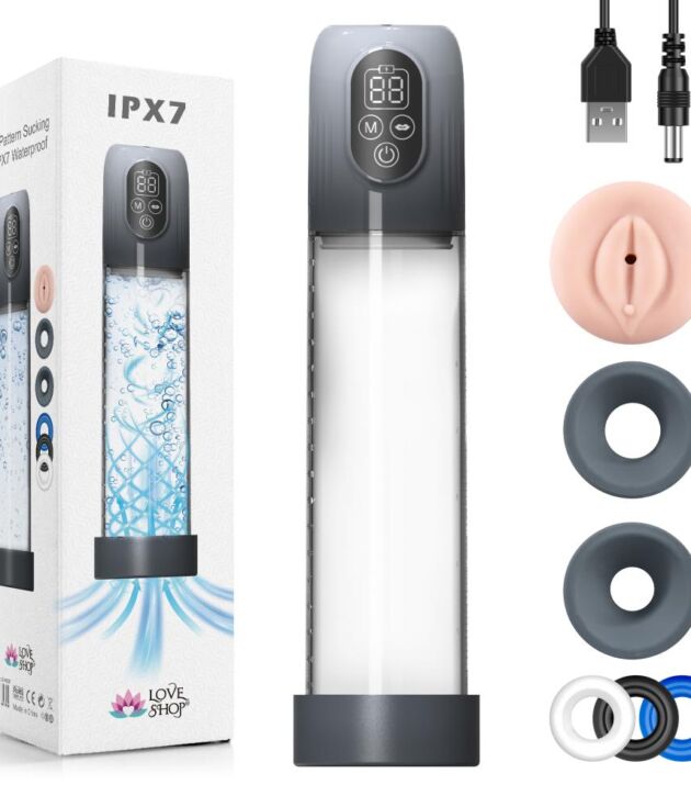 IPX7 VAKUM POMPASI USB ŞARZ