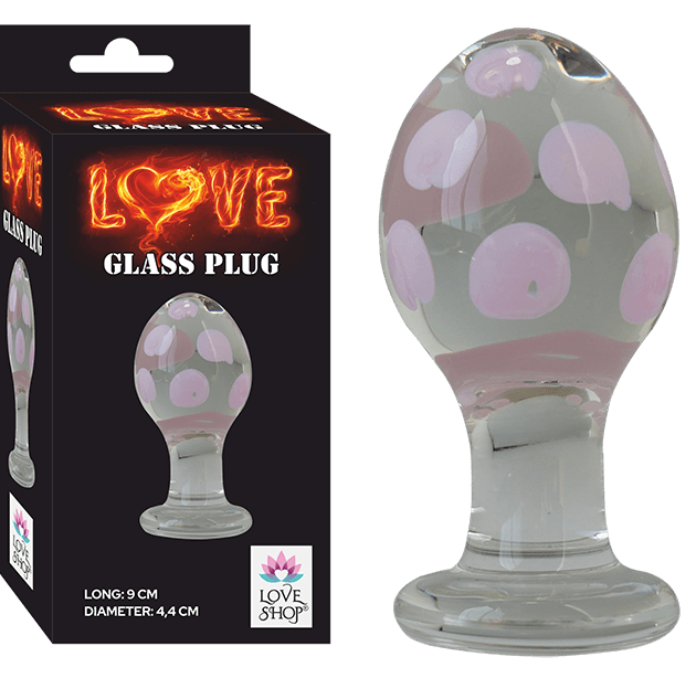 LOVE GLASS PLUG