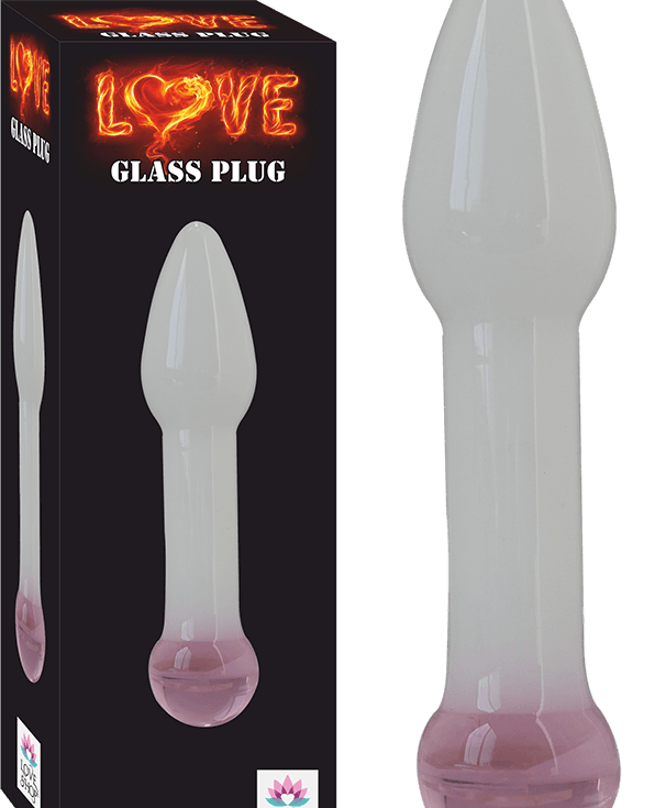 LOVE GLASS PLUG