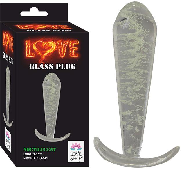 LOVE GLASS PLUG