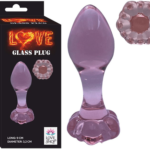 LOVE GLASS PLUG