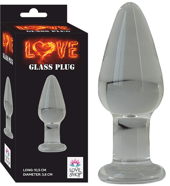 LOVE GLASS PLUG
