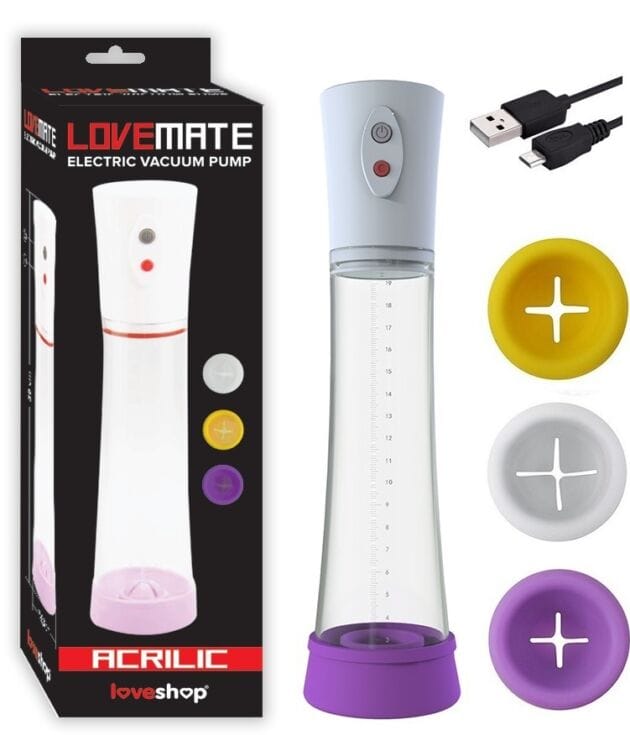 LOVEMATE ELECTRİK PUMP USB ŞARZ