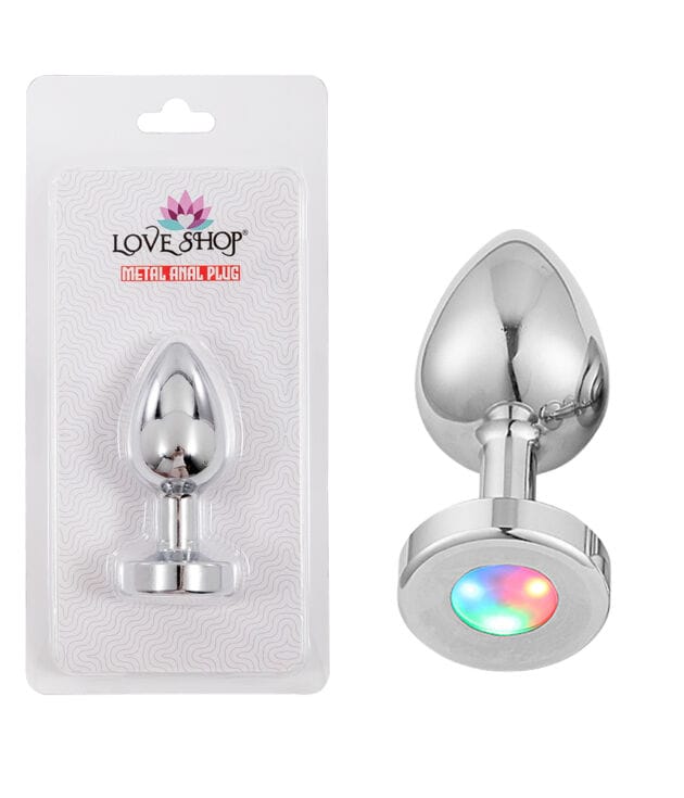 METAL ANAL PLUG  IŞIKLI MEDİUM