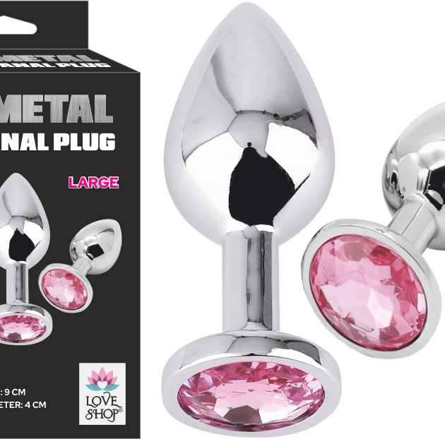 METAL ANAL PLUG-LARGE