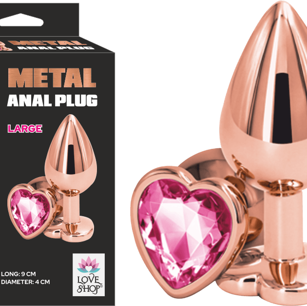 METAL ANAL PLUG-LARGE
