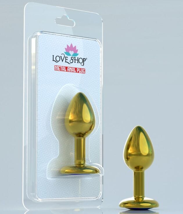 METAL ANAL PLUG-SMALL