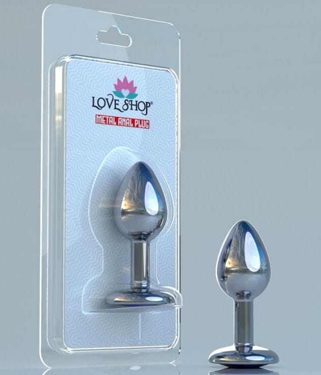METAL ANAL PLUG-SMALL