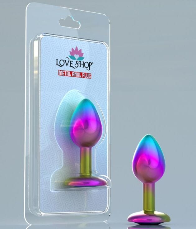 METAL ANAL PLUG-SMALL