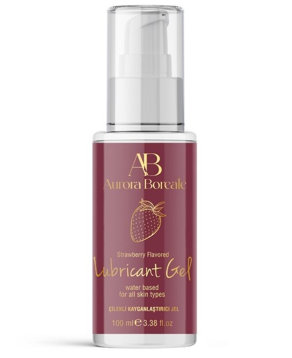 Aurora Boreale Çilek Aromalı Kayganlaştırıcı Jel 100 ML
