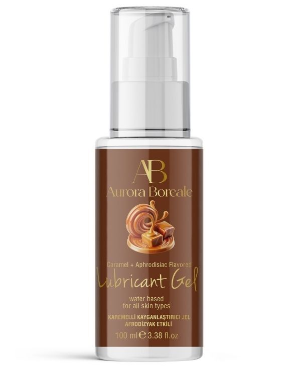 Aurora Boreale Karamel Aromalı Kayganlaştırıcı Jel  100 ML