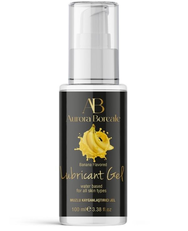 Aurora Boreale Muz Aromalı Kayganlaştırıcı Jel  100 ML