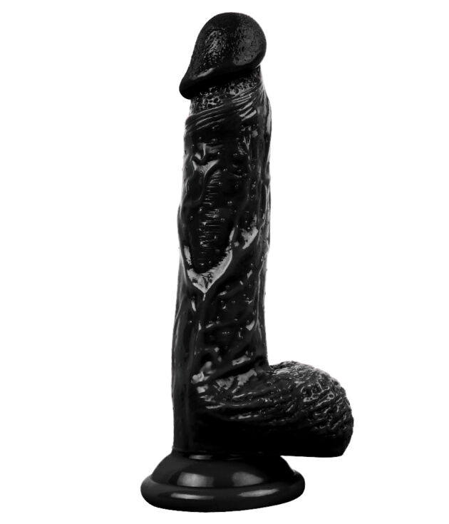 Censan 21CM Gerçekçi Zenci Dildo Penis