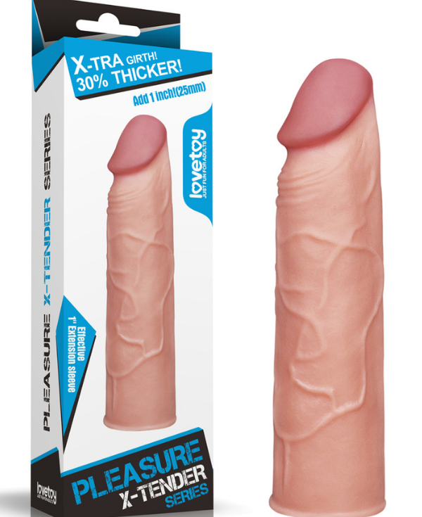 Censan Add 1" Pleasure X Tender Penis Sleeve