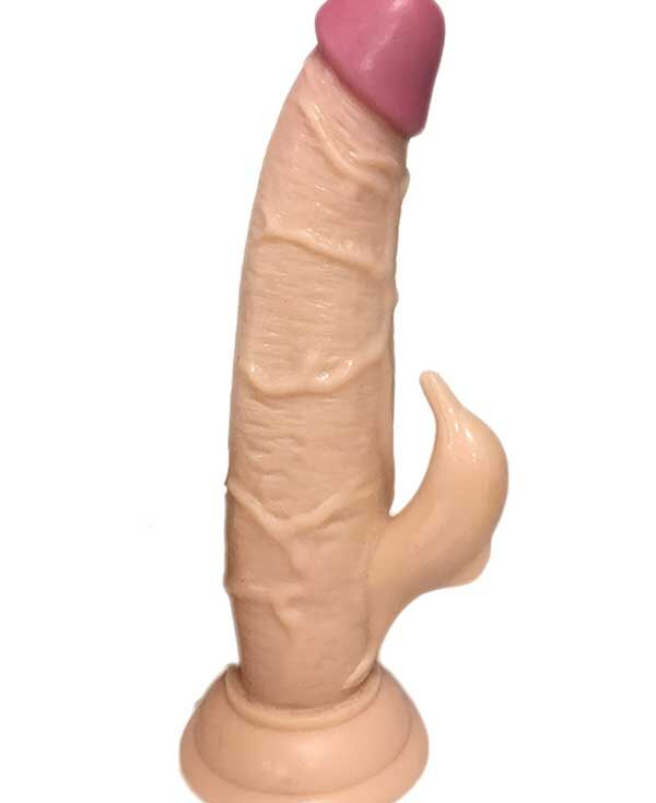 Censan Dickdo Gerçekçi Klitoris Uyarıcılı Dildo Penis 20cm