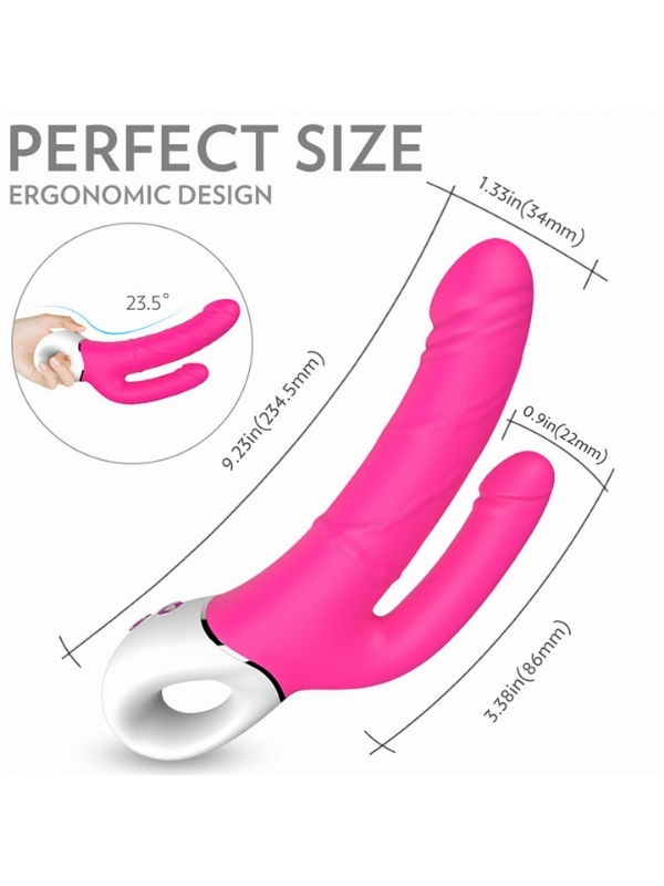 Censan Fantasy Lover G-Spot ve Anal Vibratör - Görsel 2