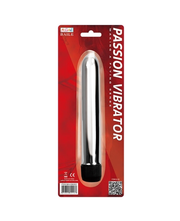 Censan Passion Vibrator Çelik Görünümlü Vibratör