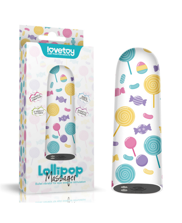 Censan Rechargeable Lollipop Massager Kurşun Vibratör