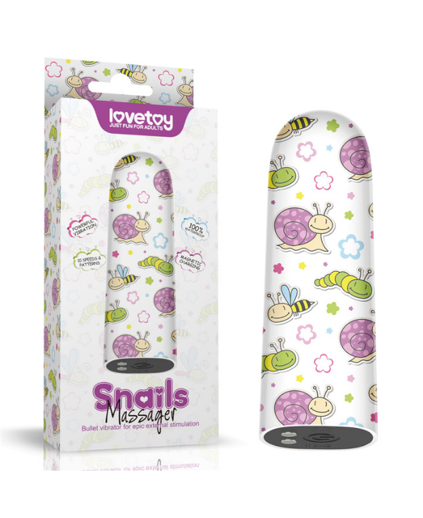 Censan Rechargeable Snails Massager Kurşun Vibratör