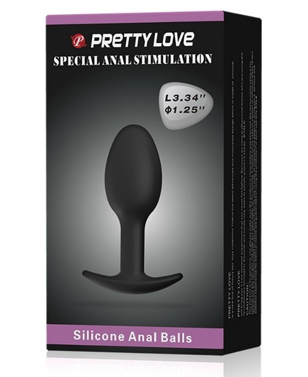 Censan Special Anal Stimulation İçi Ağırlıklı Top Olan Anal Plug Tıkaç