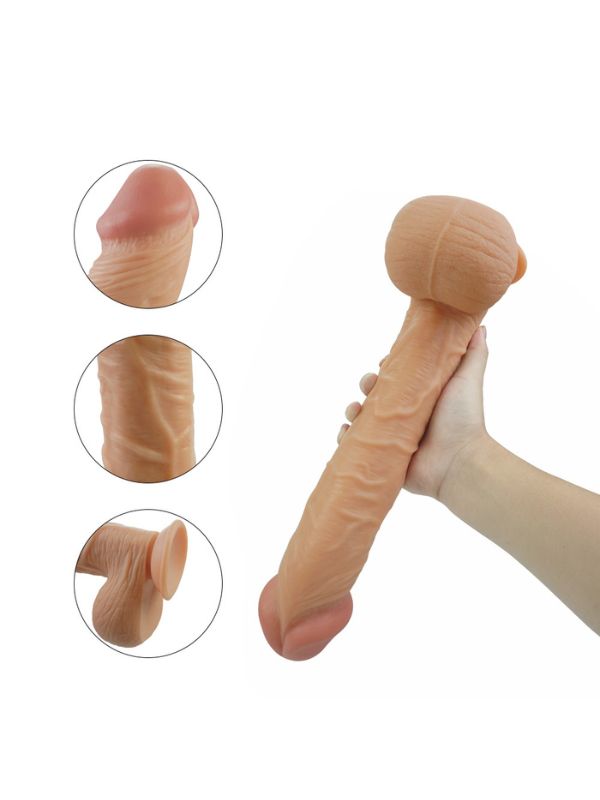Censan Ten Rengi 34 cm Dildo Model No:1054 - Görsel 5