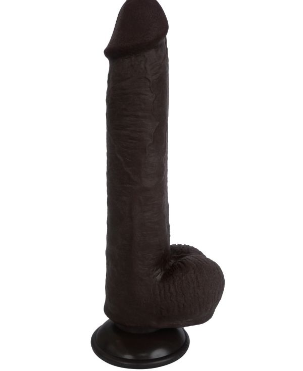 Censan Ultra Gerçekçi 24 Cm Brown Melez Kıkırdaklı Dildo