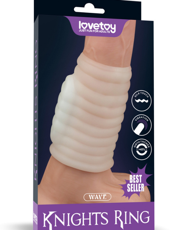 Censan Vibrating Wave Knights Ring (Beyaz)