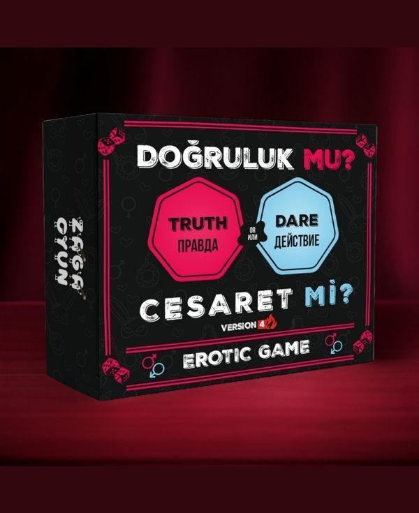 Doğruluk Mu Cesaret Mi Erotik Kutu Oyunu Yenilenmiş 4.versiyon