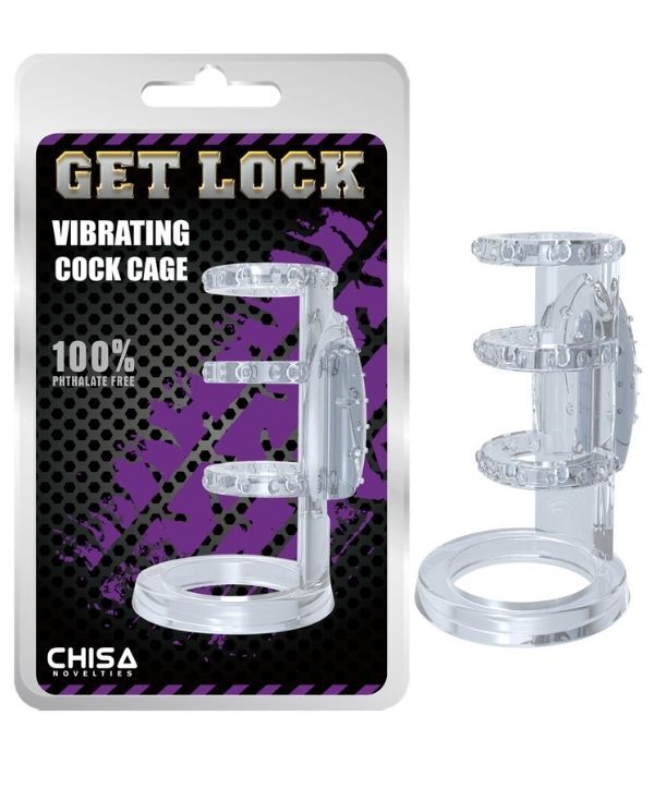 Get Lock Titreşimli Penis Kılıfı
