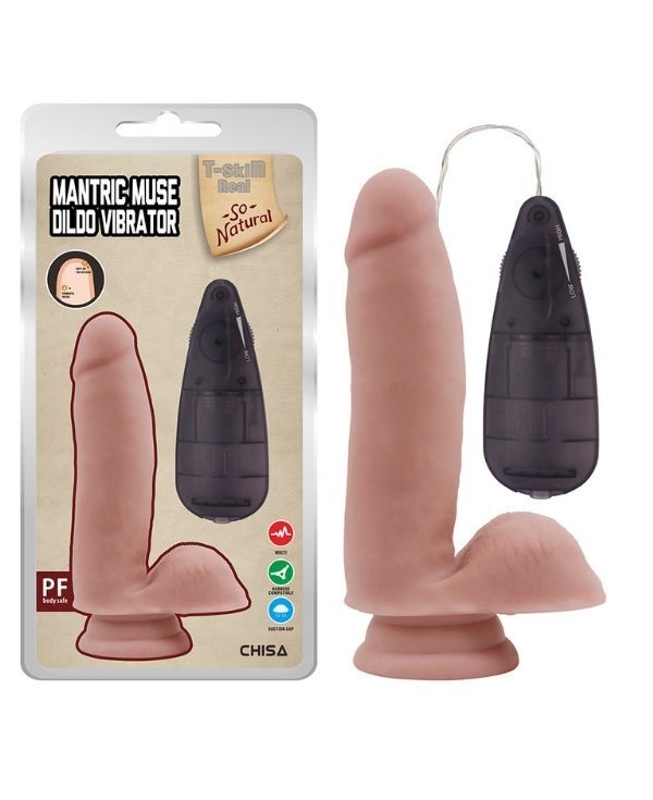 Mantric Muse 17.5cm 5cm Kıkırdaklı Gerçekçi Realistik Vibratör