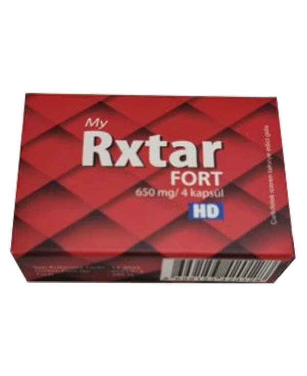 MyRxtar Fort Güçlendirilmiş Formül Bitkisel Kapsül (4lü Avantaj Paketi)
