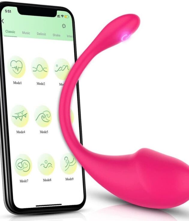 Noctis Telefon kontrollü Pembe vibratör