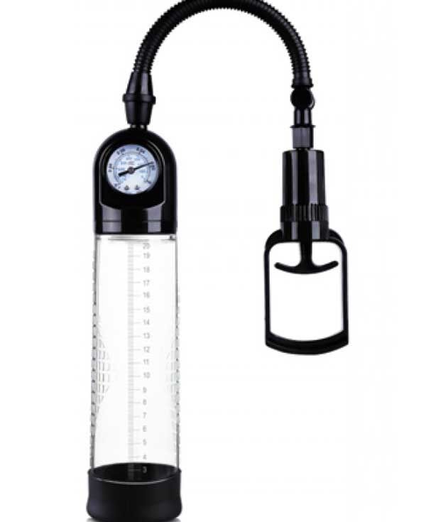 Penextender Gauge Pump Göstergeli Penis Pompası