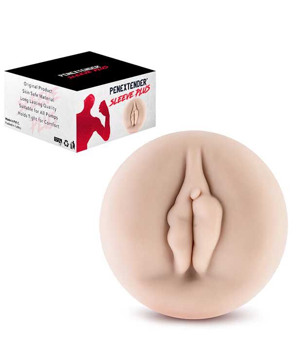 Penextender Sleeve Plus Penis Pompası Vajina Başlık