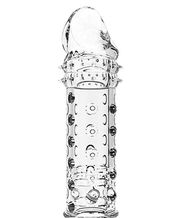 Penextender Tırtıklı Saydam Penis Kılıfı 16.3 cm