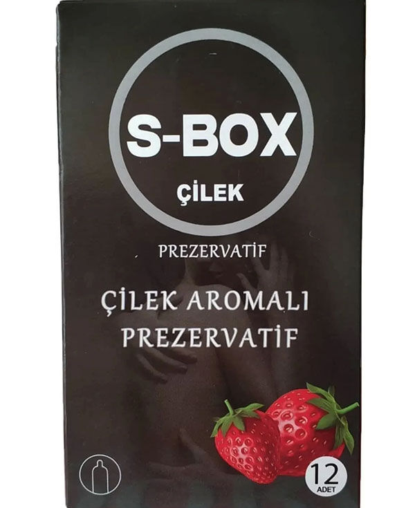 S-Box Çilek Aromalı Prezervatif 12'li