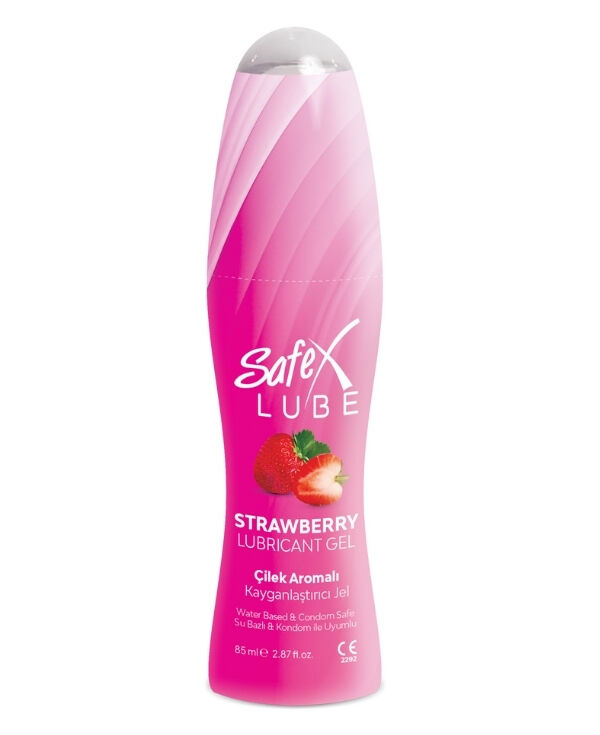Safex Lube Kayganlaştırıcı Jel Çilek 85 ml