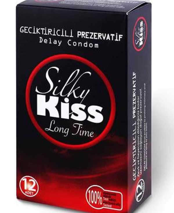 Silky Kiss Long Time Prezervatif
