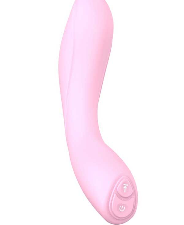 Xuanai Elbow Bükülebilir Eğik Şarjlı Vibratör - Pembe